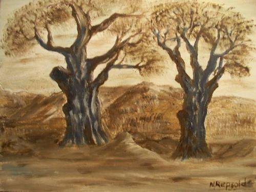Old Dry Trees-12/16"- Artist - N.Repsold
