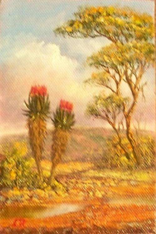 Miniatures/S.A.Scenes- Artist -Louise Repsold-6/4"