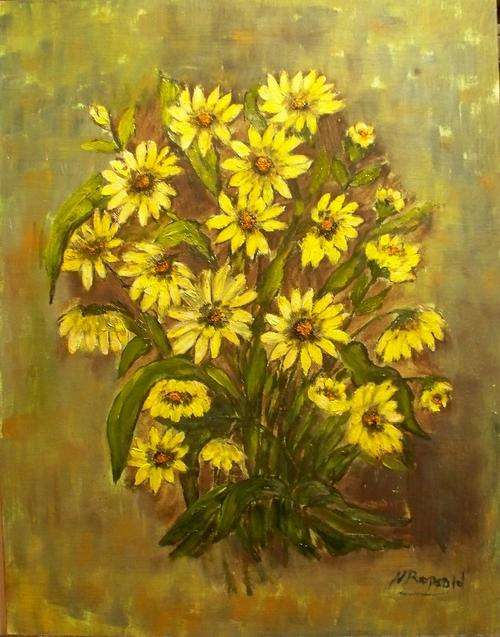 Yellow Daisies- Artist- N. Repsold