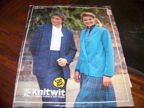 KNITWIT SEWING PATTERN 3100 - LADIES JACKETS