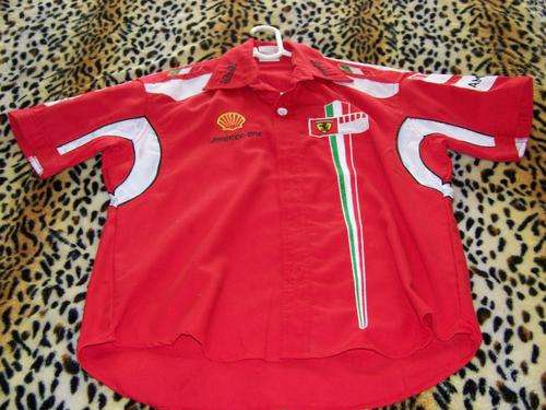 SHIRT - FERRARI - COLOUR RED - SIZE MEDIUM