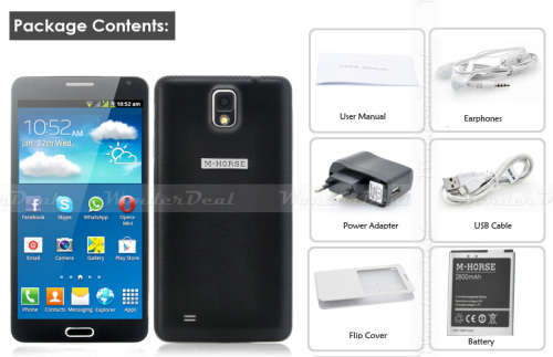 M-Horse Note3 3G Smartphone