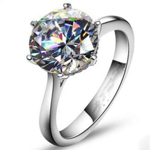 Round Cut 3.50ct CZ Engagement Style Ring