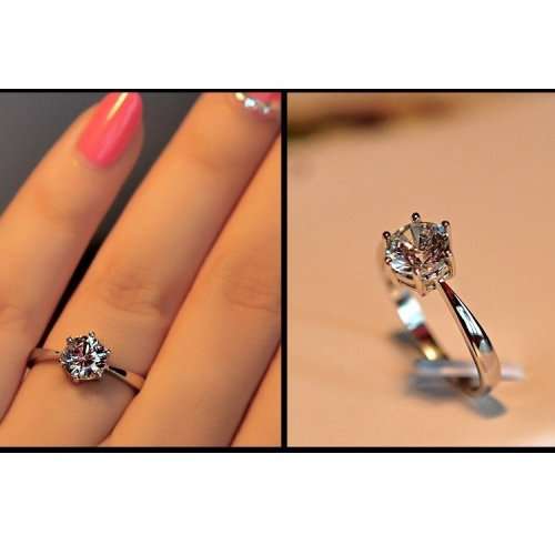 Round Cut 3.50ct CZ Engagement Style Ring