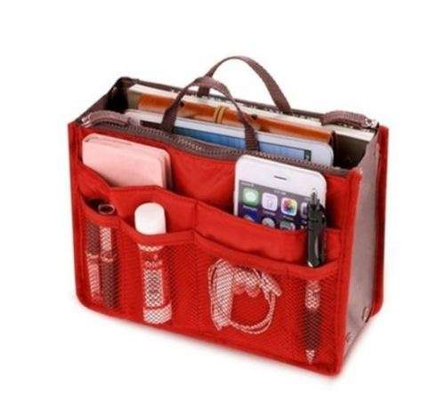 Multi-function Handbag Purse Organizer - Pink