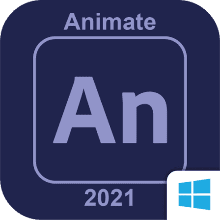 Adobe Animate 2021 for Windows (Lifetime Once-off Purchase)