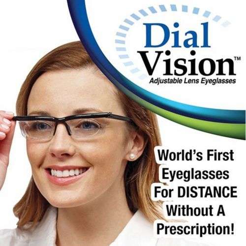 Dial Vision Adjustable Glasses