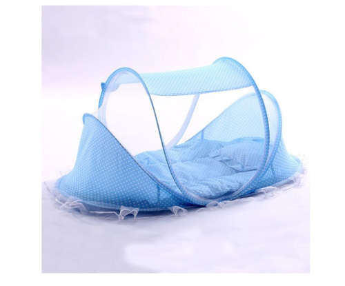 Baby's Pop Up Mosquito Net Crib,Baby Tent,Beach Play Tent,Bed Playpen(with Pillow&mattress)