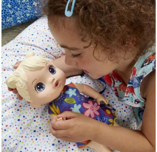 Baby Alive Baby Lil Sounds: Interactive Blonde Hair Baby Doll
