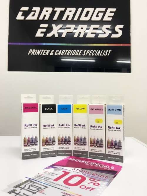 Epson 6 colors Black/ Cyan/ Magenta /Yellow / LC / LM Compatible Ink Bottle (70ml)...SPECIAL