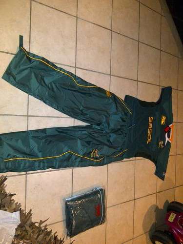 2008 Springbok Green Players Issue Jersey