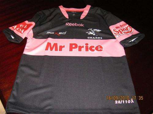 Pink Sharks Currie Cup Rugby Jersey