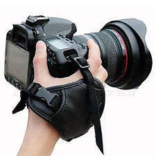 ***CHRISTMAS GIFT IDEA***UNIVERSAL TRIANGLE LEATHER DSLR CAMERA HAND GRIPS STRAP***