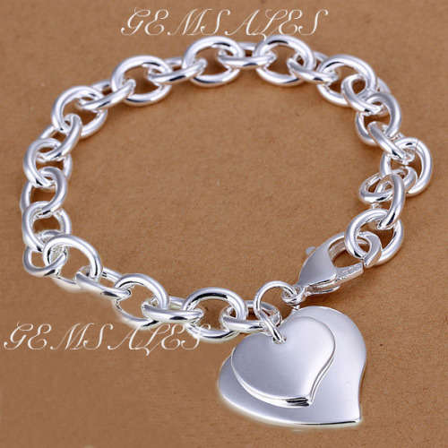 ***STUNNING HEART PENDANT SILVER FILLED ~ STAMPED 925 ***