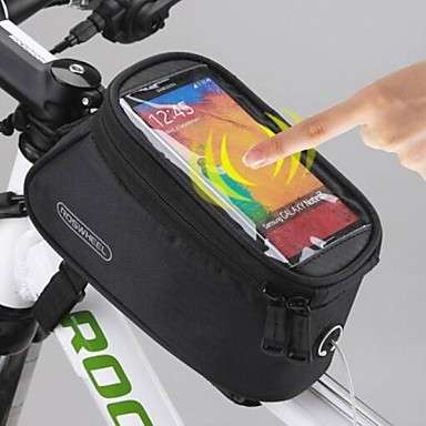 CHRISTMAS GIFT IDEA*Cycling Bicycle Waterproof Frame Pannier Front Cell Phone Tube Bag*