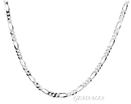 925 SILVER FIGARO CHAIN ~STAMPED 925~ * LENGTH ~ 50cm*