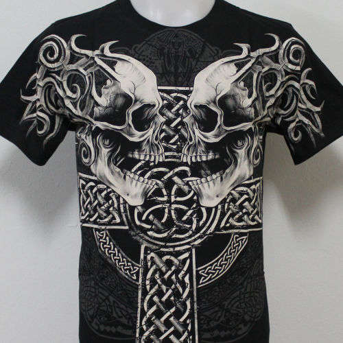 ROCK EAGLE INTERNATIONAL - GLOW IN THE DARK - T-SHIRT  SIZE MEDIUM