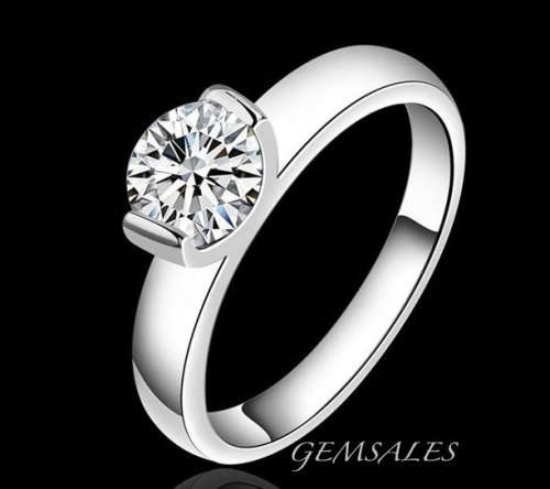 1.28ct Sim Diamond CZ    - SIZE  8.5