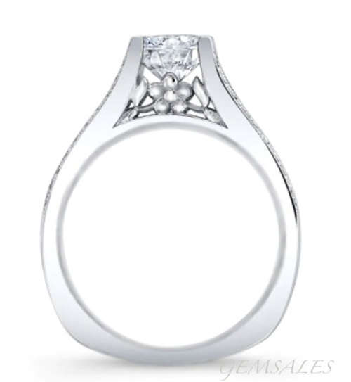 ELEGANT .75ct  WITH BLACK & CLEAR CZ INLAY *S925*   SIZES AVAILABLE    6.75  -  7.75