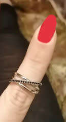 BLACK CZ MICRO INLAY CRISS CROSS  DESIGN *ELEGANT* S925   SIZES   5.75  -  9.75   AVAILABLE