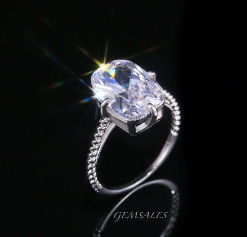 4ct Brilliant Cushion Cut *Kim Kardashian Engagement Ring*   SIZES   9.25   /  10.25   AVAILABLE