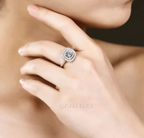 .50ct  SIM DIAMOND CZ HALO DESIGN *SPECTACULAR*S925*    SIZES   6.25   /   8.75    AVAILABLE