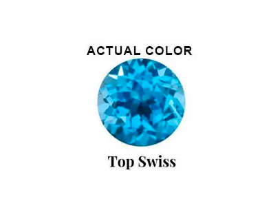 ELEGANT DESIGN 2.5ct OVAL CUT SWISS BLUE CZ  STUD EARRINGS *PAVE SETTING*