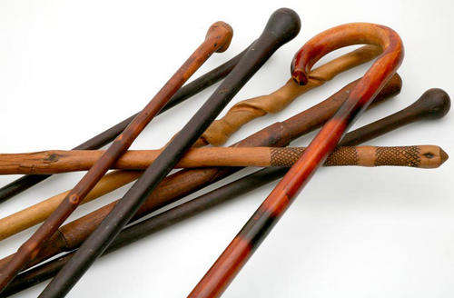 ONE BID FOR 8 WALKING STICKS!