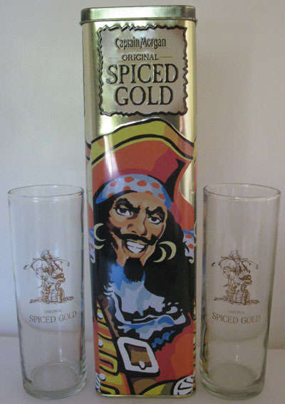 SPICED GOLD LOVER? ~~TWO GLASSES & ONE EMPTY TIN!~~