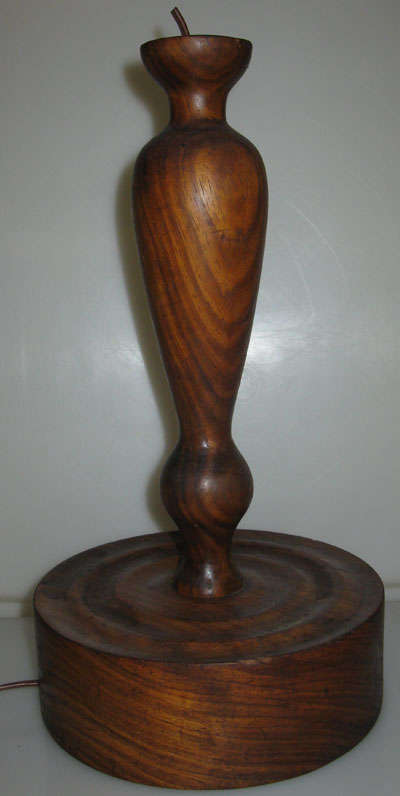 SOLID WOODEN LAMP STAND ~VINTAGE~