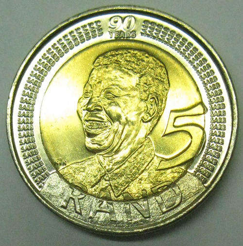 MANDELA UNC 2008 90TH BIRTHDAY  ~ YOUR BID IS PER COIN~