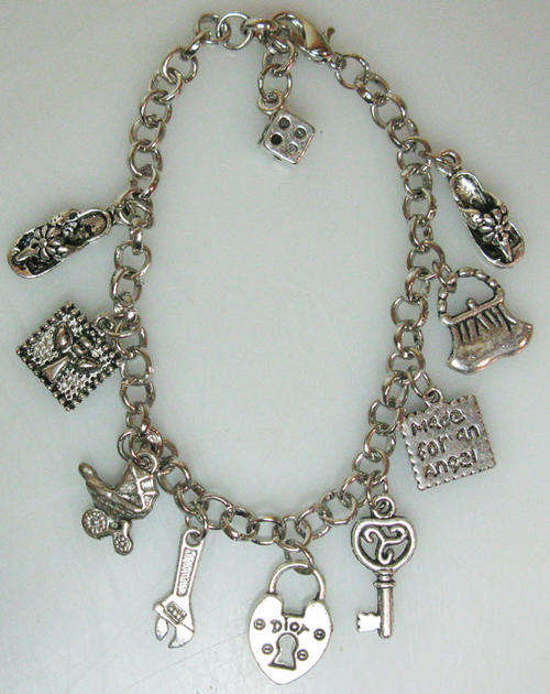 CHARM BRACELET - BACK BY POPULAR DEMAND!!! JUST IN TIME FOR XMAS ~MAKES A WONDERFULL GIFT~