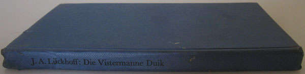 #BOOK SALE!!!!# @@@ CRAZY LOW PRICES!!! -J.A. LUCKHOFF-DIE VISTERMANNE DUIK