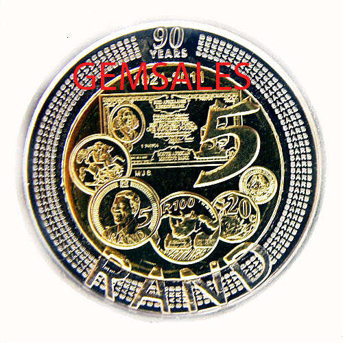 MANDELA - SARB 2011 - 90TH ANNIVERSARY - UNCIRCULATED@@@R1 START@@@10 AVAILABLE