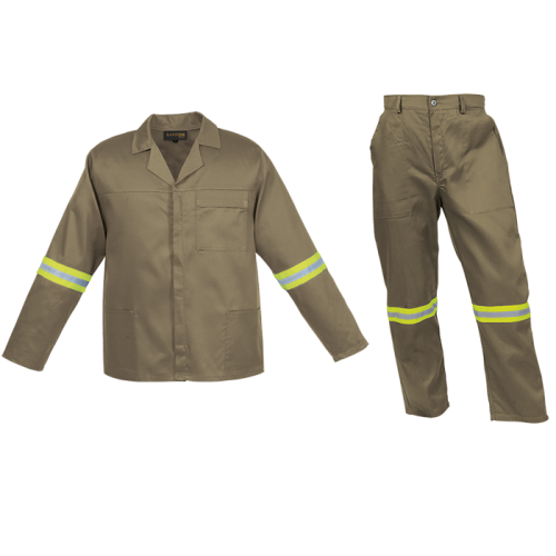 Barron Budget Poly Cotton Conti-Suit with Reflective