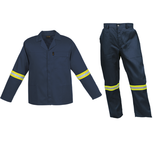 Barron Budget Poly Cotton Conti-Suit with Reflective