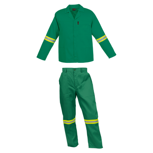 Barron Budget Poly Cotton Conti-Suit with Reflective