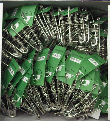 BOX OF HALF GREAT GROSS ASSORTED SAFETY PINS