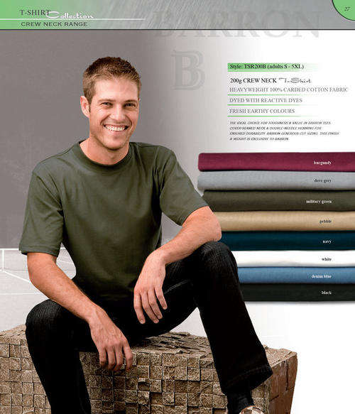 200g Crew Neck T-Shirt