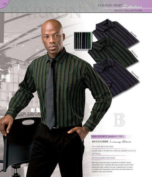 Multi Stripe Lounge Shirt