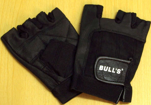 GYM LEATHER STRETCH GLOVES