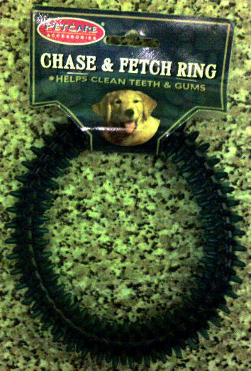 CHASE & FETCH RING Helps Clean Teeth & Gums