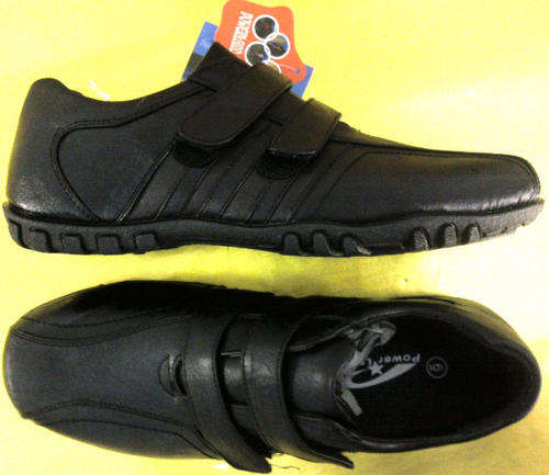 MENS CASUAL SHOE BLACK >>>REAL-DEAL<<<