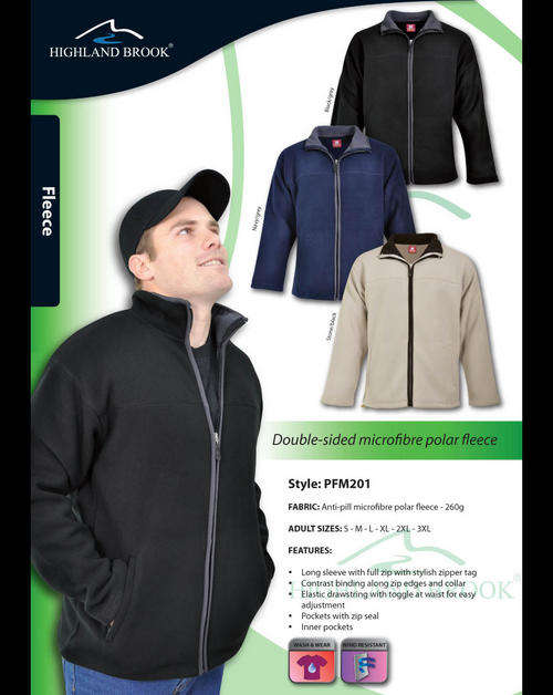 Highland Brook Double-Sided Microfibre Polar Fleece