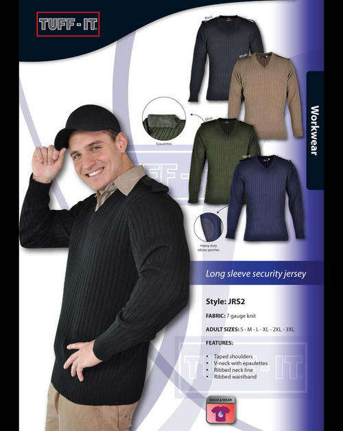 Original TUFF-IT Long Sleeve Security Jersey