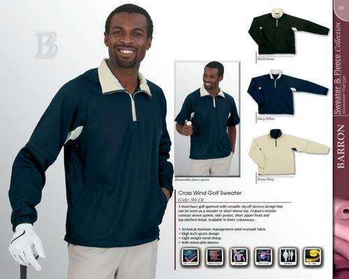 Cross Wind Golf Sweater