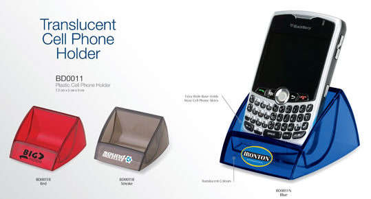 Translucent Cell Phone Holder  (7.2cm x 5cm x 9cm)