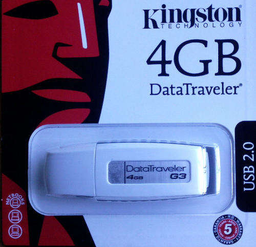 KINGSTON 4GB USB FLASH DRIVE