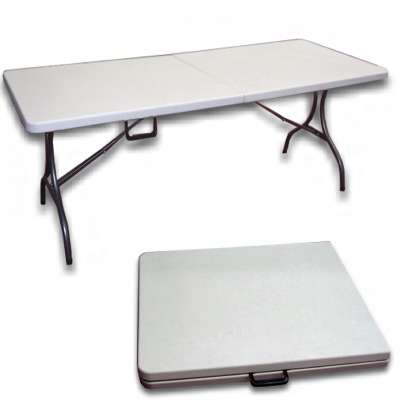New 6-Foot Rectangular Folding Table BEST DEAL