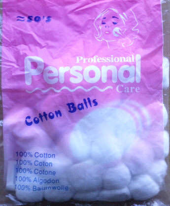 PACK OF 50 COTTON BALLS
